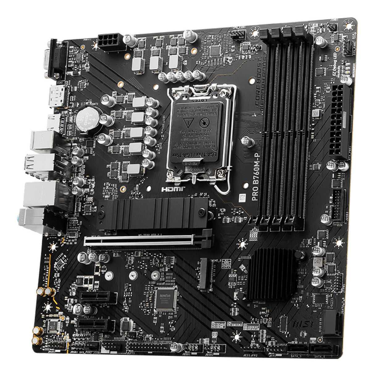 MSI PRO B760M-P bundkort Intel B760 LGA 1700 micro ATX