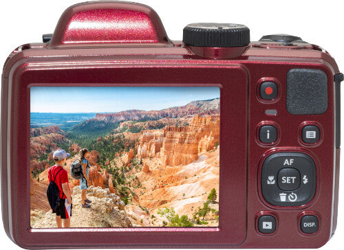 Kodak Astro Zoom AZ405 1/2.3" Bridge camera 20.68 MP BSI CMOS 5184 x 3888 pixels Red