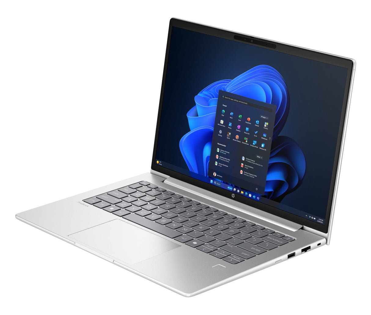 HP ProBook 4 G1ah AMD Ryzen™ 5 220 Laptop 35,6 cm (14") WUXGA 16 GB DDR5-SDRAM 512 GB SSD Wi-Fi 7 (802.11be) Windows 11 Pro AI PC Sølv