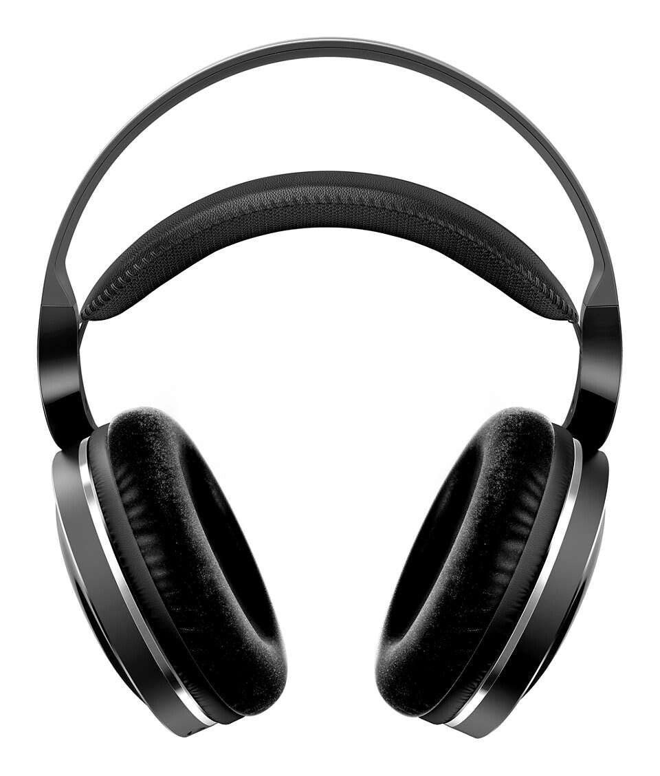 Philips SHD8850/79 hovedtelefoner/headset Kabel & trådløs Musik Opladningsstativ Sort
