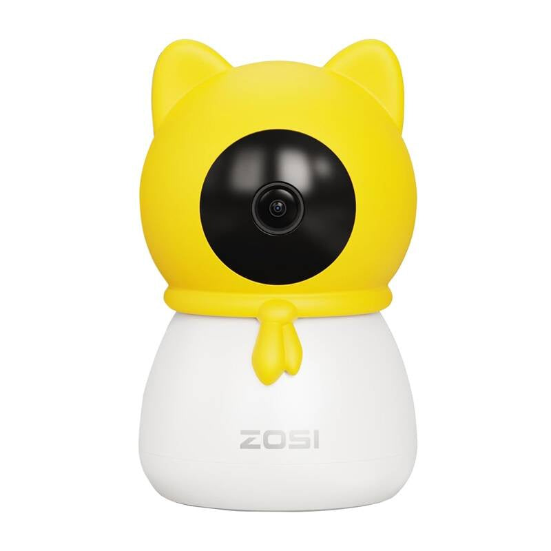 ZOSI 4MP HD 355° Elektronisk kamera/barnepige