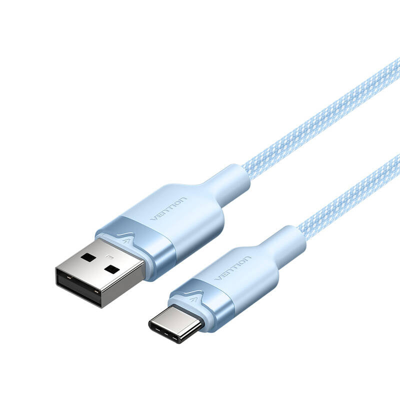 USB 2.0 A til USB-C 3A kabel Vention CTNLH 2M (blå)