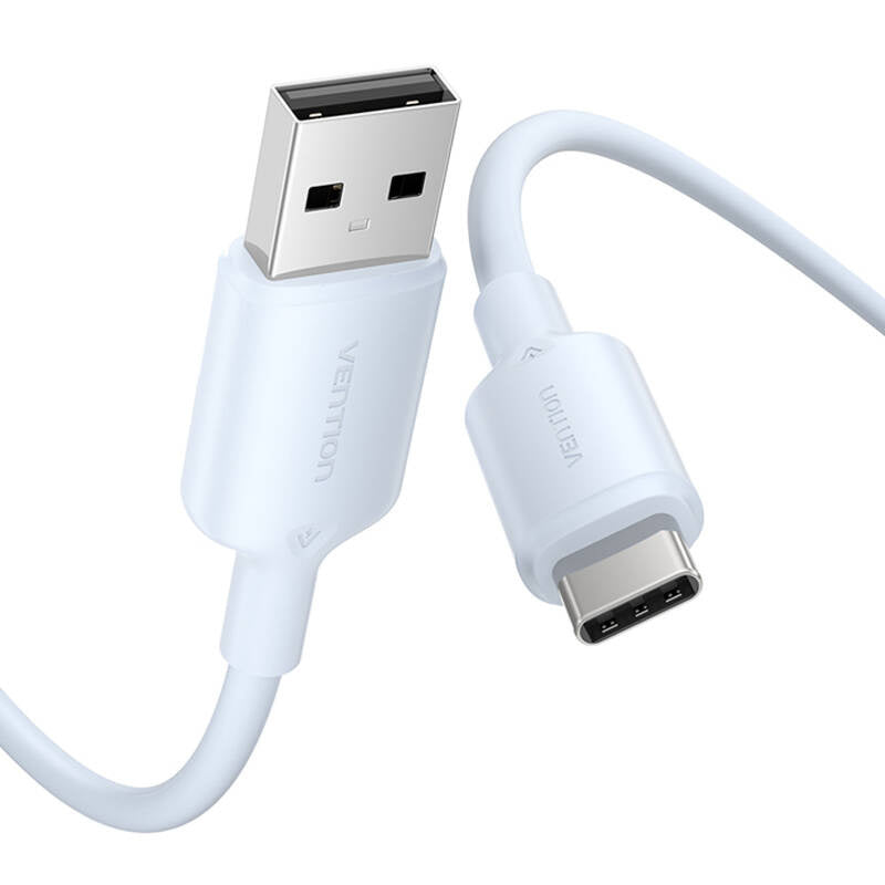 USB 2.0 A til USB-C 3A kabel Vention CTQLF 1M (blå)