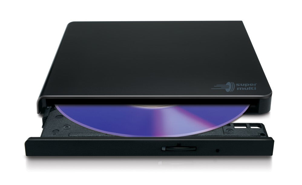 Hitachi-LG Slim Portable DVD-Writer optisk diskdrev DVD±RW Sort