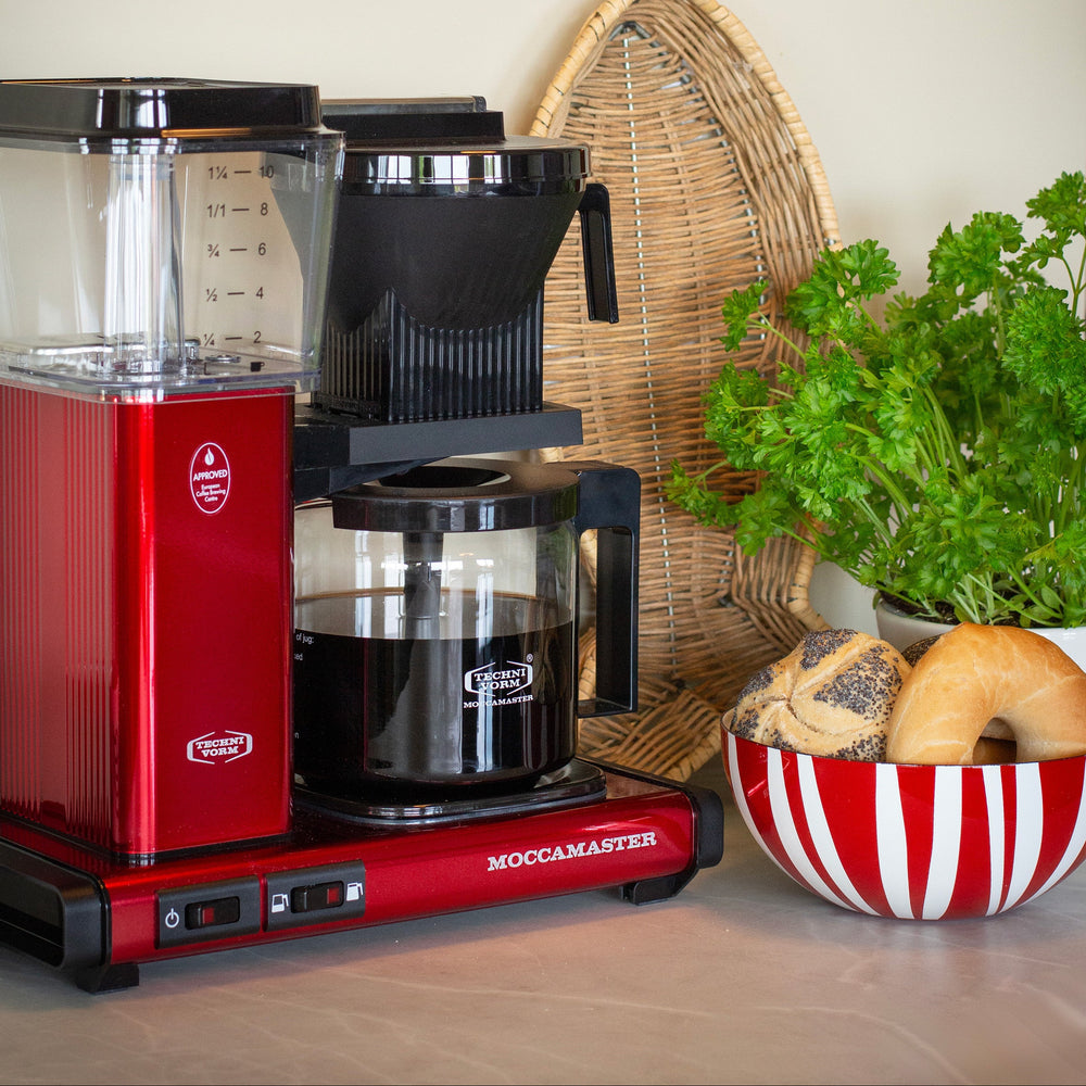 Moccamaster Optio red metallic kaffemaskine