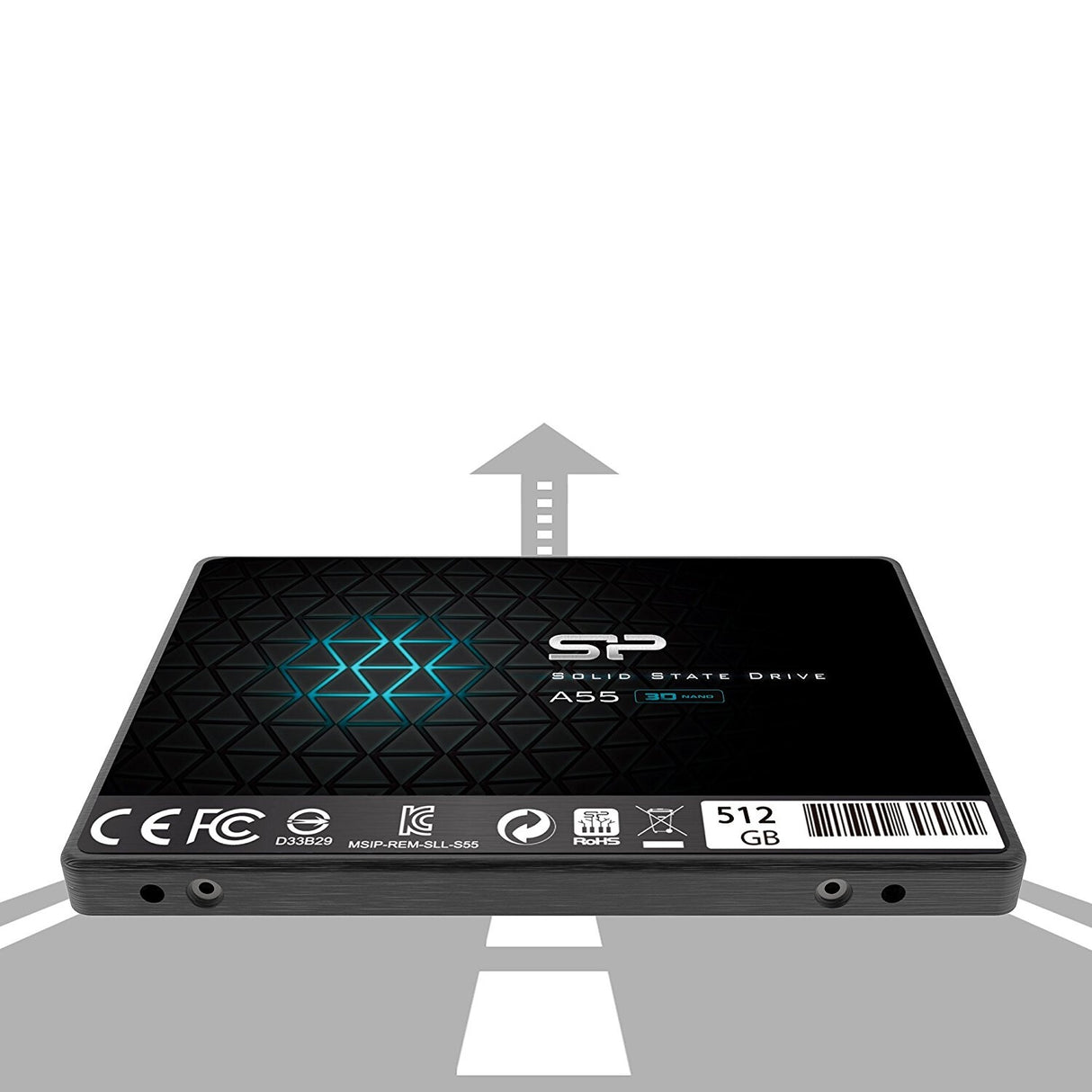Silicon Power Ace A55 512 GB 2.5" Serial ATA III 3D TLC