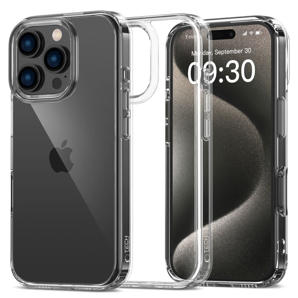 Tech Protect Flexair Hybrid Iphone 16 Pro Clear