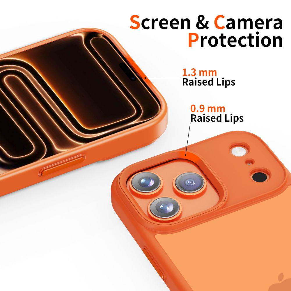 Tech Protect Magmat Iphone 17 Pro Mat Cosmic Orange