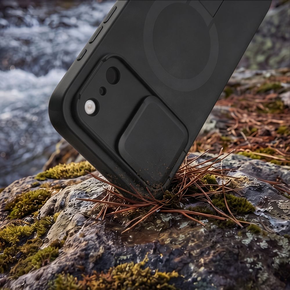 Tech Protect Kevlar Aura Magsafe Iphone 17 Pro / 18 Pro Sort