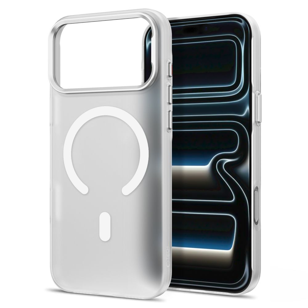 Tech Protect Magzero Magsafe Iphone 17 Pro Max / 18 Pro Max Mat Hvid