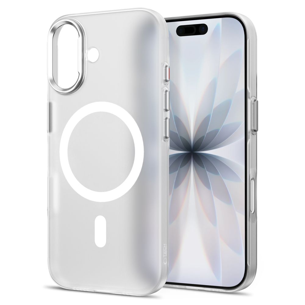 Tech Protect Magzero Magsafe Iphone 17 Mat Hvid