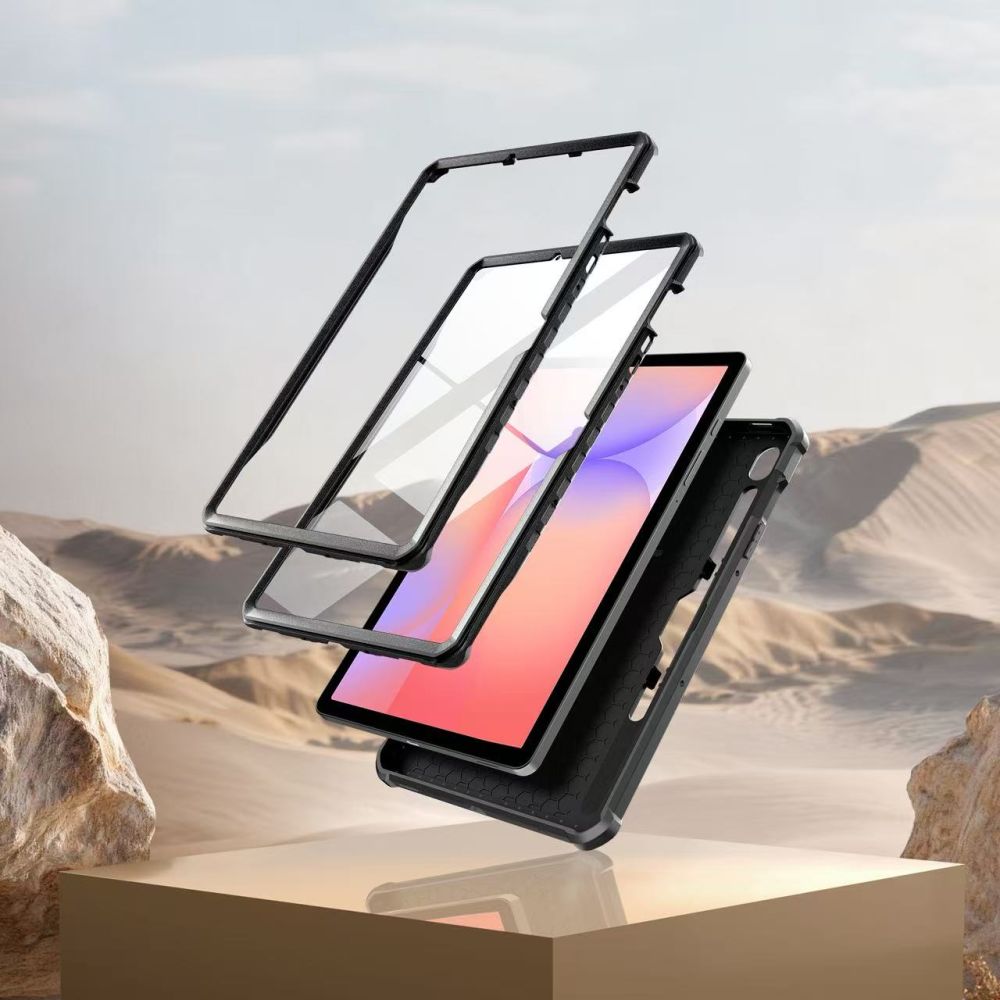 Tech Protect Kevlar Pro 2 Sæt Galaxy Tab S9 11.0 / S10 Fe / S10 Lite 10.9 X710 / X716 B / X520 / X526 / X400 / X406 B Sort