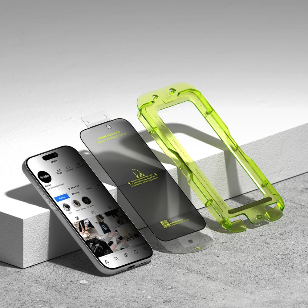 Privacyglas Ringke Easy Slide 2 Pack Iphone 17 Pro Privacy