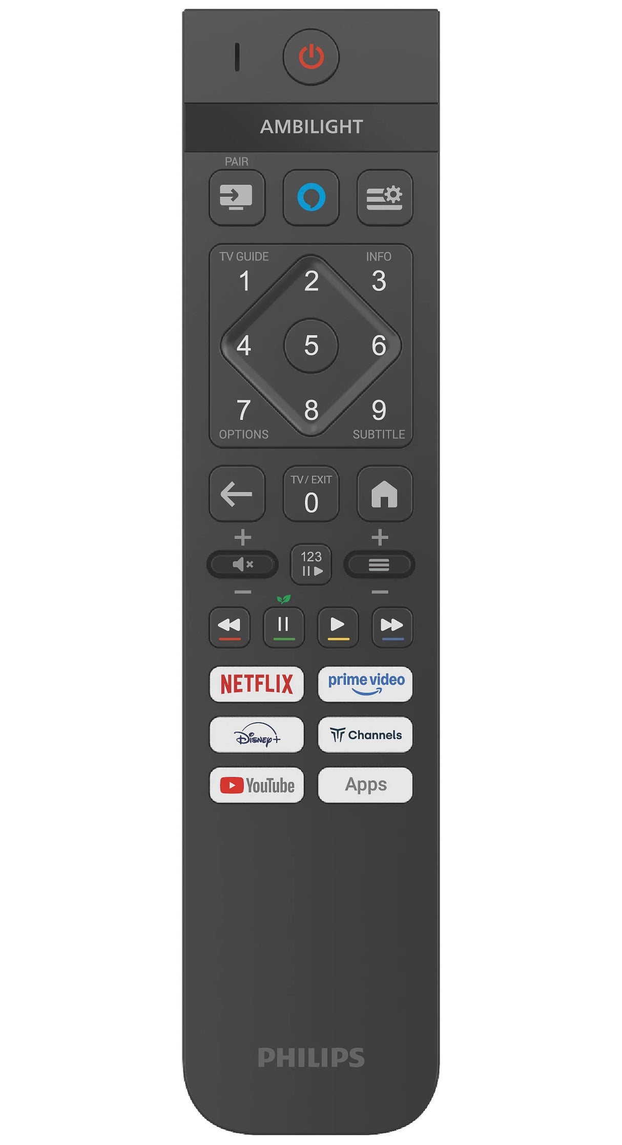 Philips 55PUS9010/12 TV 139,7 cm (55") 4K Ultra HD Smart TV Wi-Fi Bronze, Rød