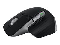Logitech Master Series MX Master 3S for Mac Optisk Trådløs Sort Grå