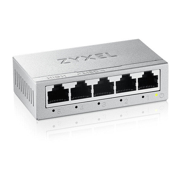 Zyxel GS-105BV5-EU0101F netværksswitch Ikke administreret L2 Gigabit Ethernet (10/100/1000)