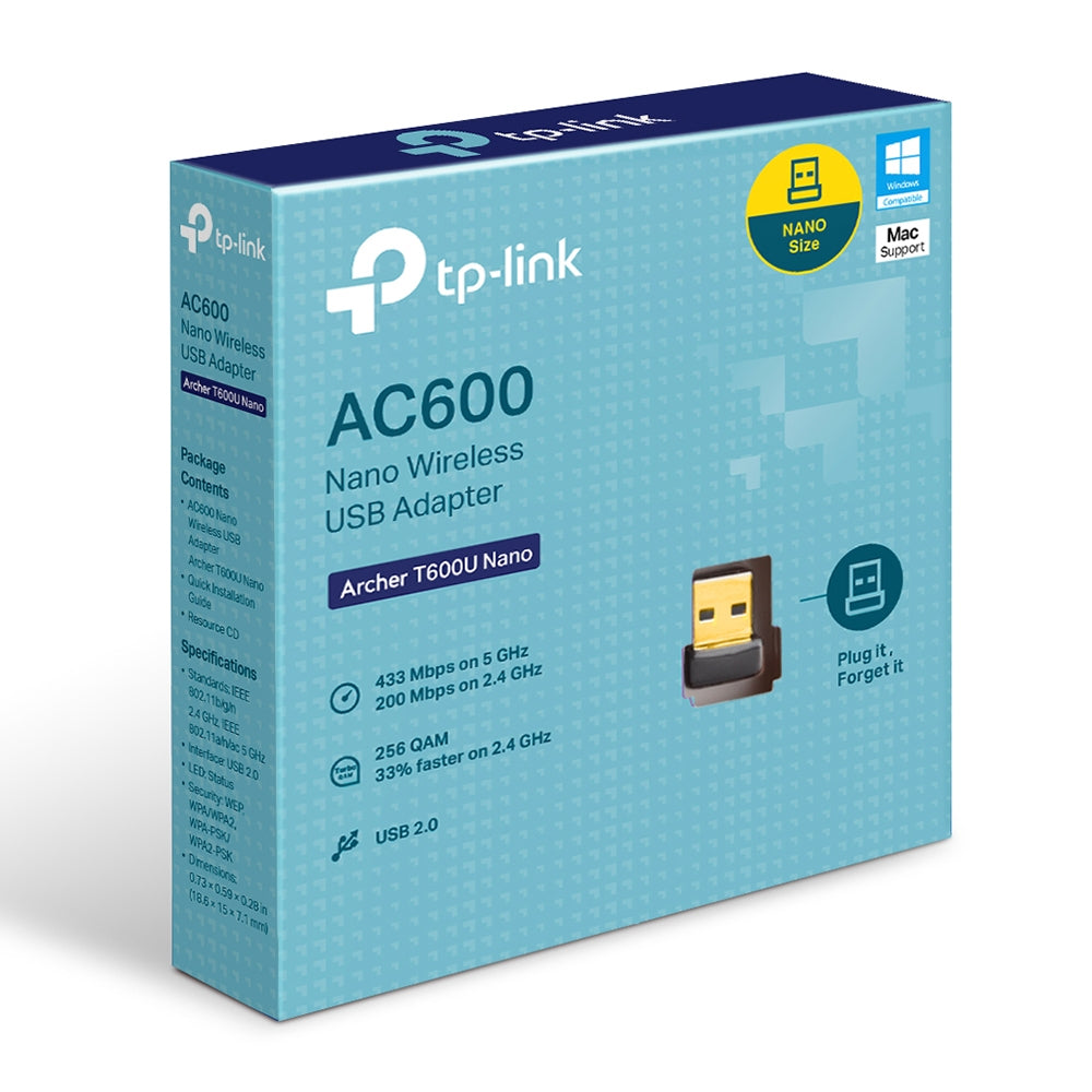 TP-Link Netværksadapter USB 2.0 600Mbps Trådløs