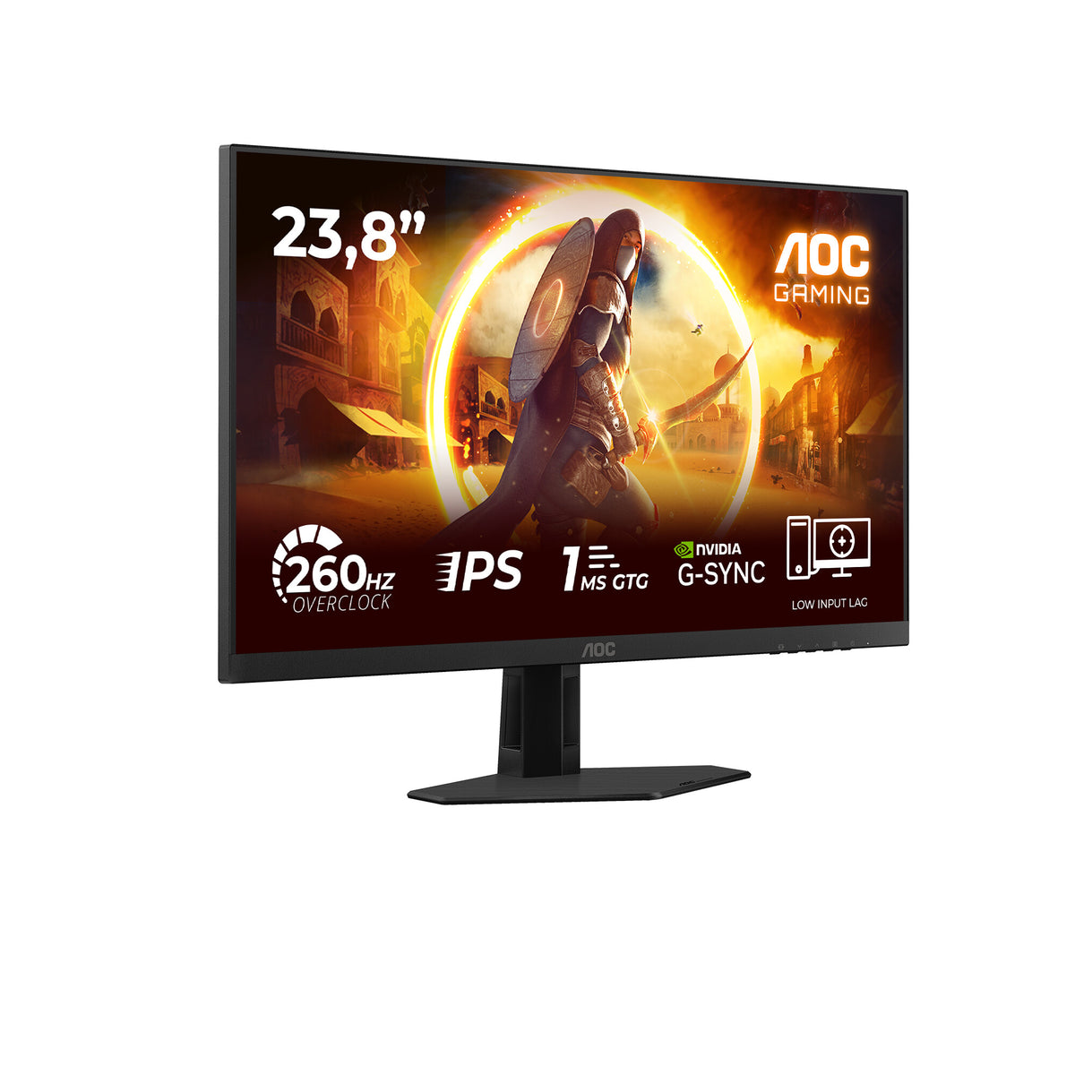 AOC Gaming 24G4ZRE 24 Fast IPS 1920 x 1080 (Full HD) HDMI DisplayPort 240Hz