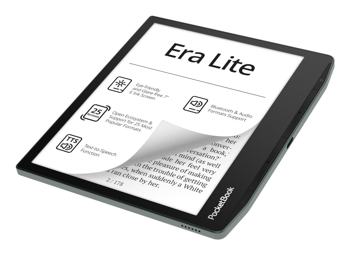 PocketBook Era Lite 710 7 16GB Wi-Fi E-book Reader - Stone Green