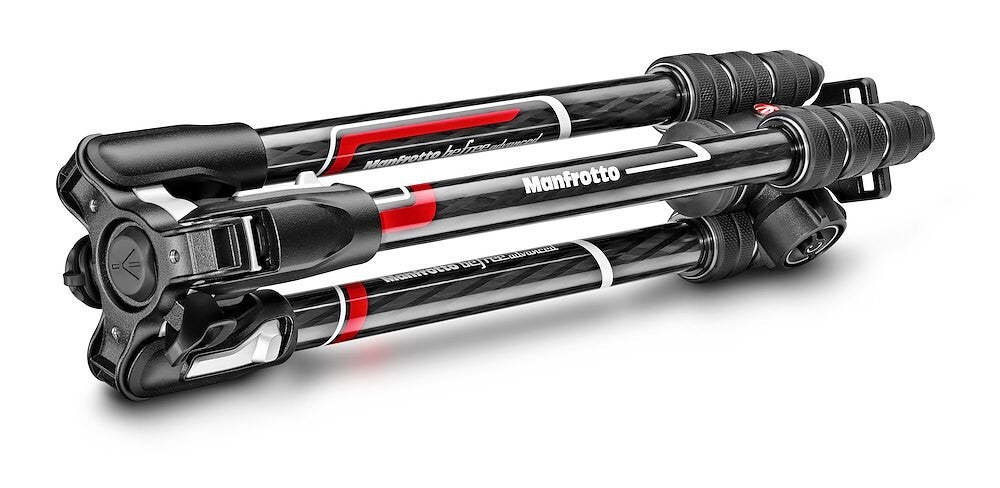 Manfrotto MKBFRTC4-BH kamerastativ Håndholdte videokameraer 3 ben Sort, Sølv