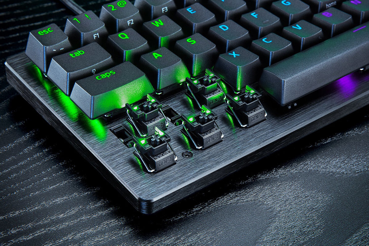 Razer Huntsman V3 Pro Mini tastatur Spil USB QWERTY Nordisk Sort