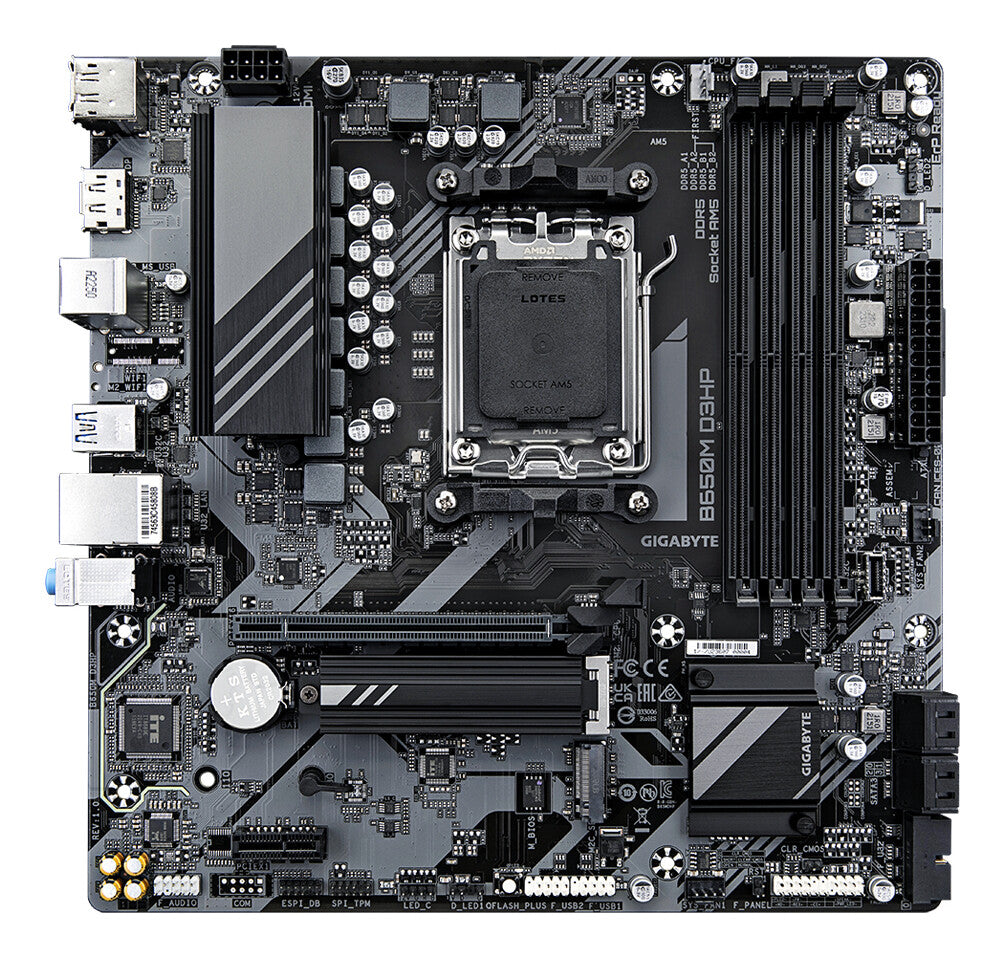 GIGABYTE B650M D3HP bundkort AMD B650 Sokkel AM5 micro ATX