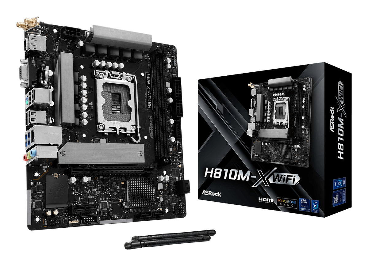 ASRock H810M-X WiFi Micro-ATX LGA1851