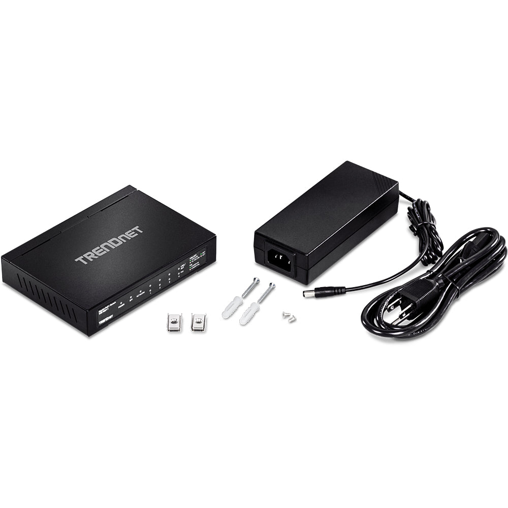 TRENDnet TPE TG611 Switch 6-porte Gigabit PoE+
