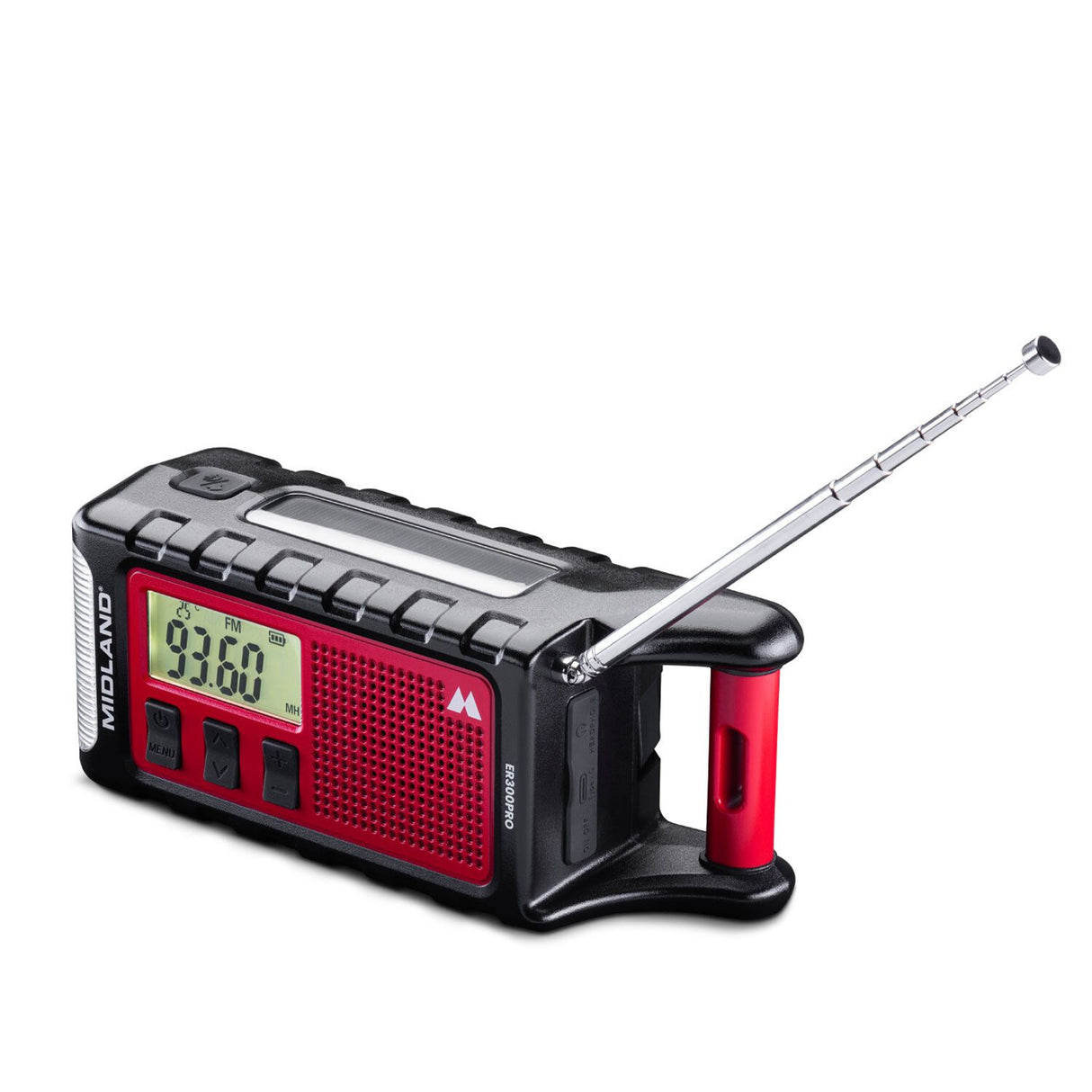 Midland ER 300 Pro Lithium-Ion (Li-Ion) 10000 mAh Sort, Rød