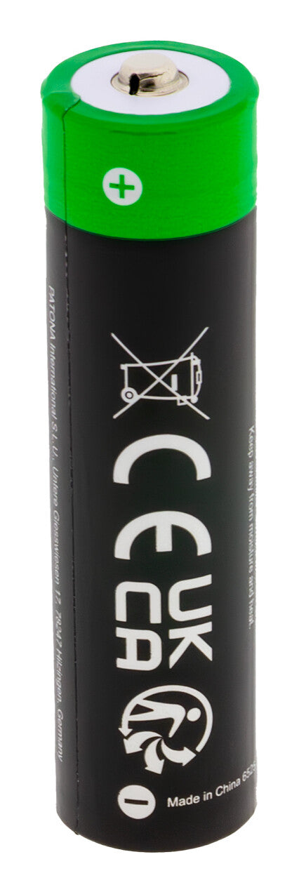 PATONA 6525 husholdningsbatteri Genopladeligt batteri 18650 Lithium-Ion (Li-Ion)
