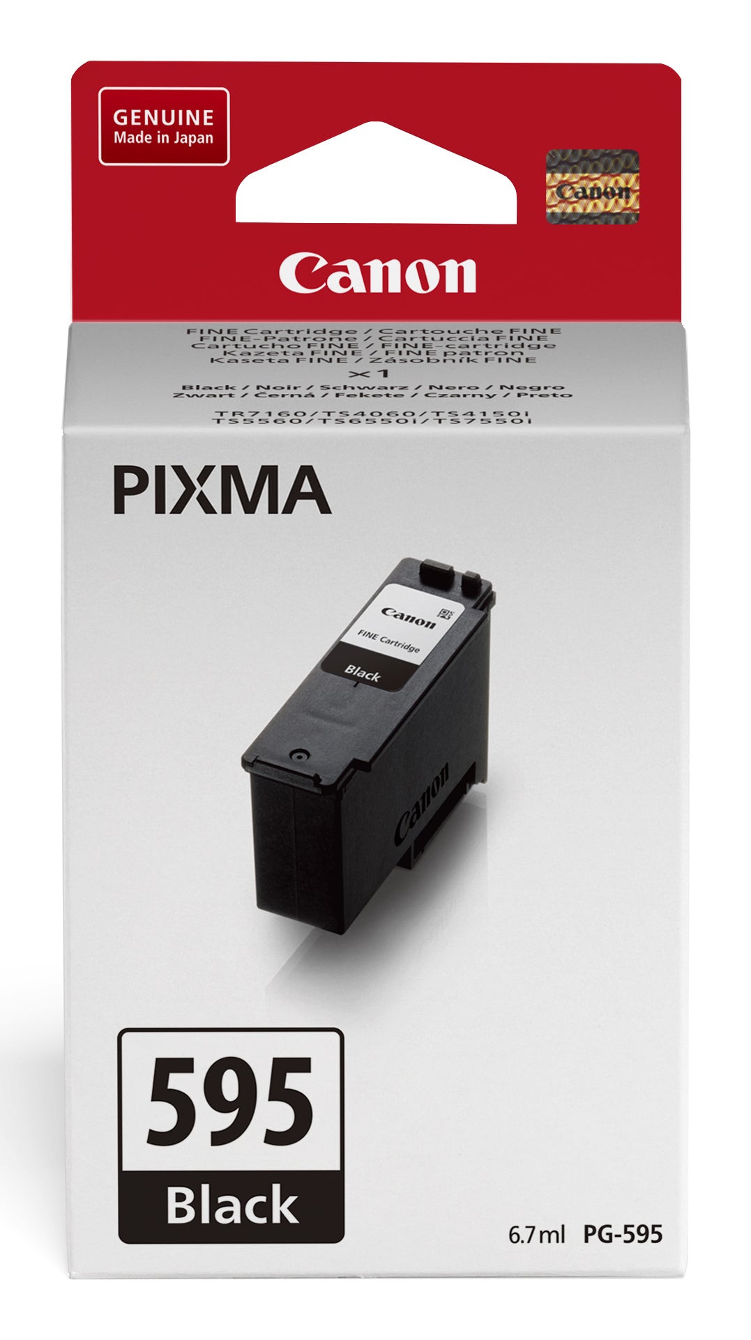 Canon PG-595 blækpatron 1 stk Original Sort