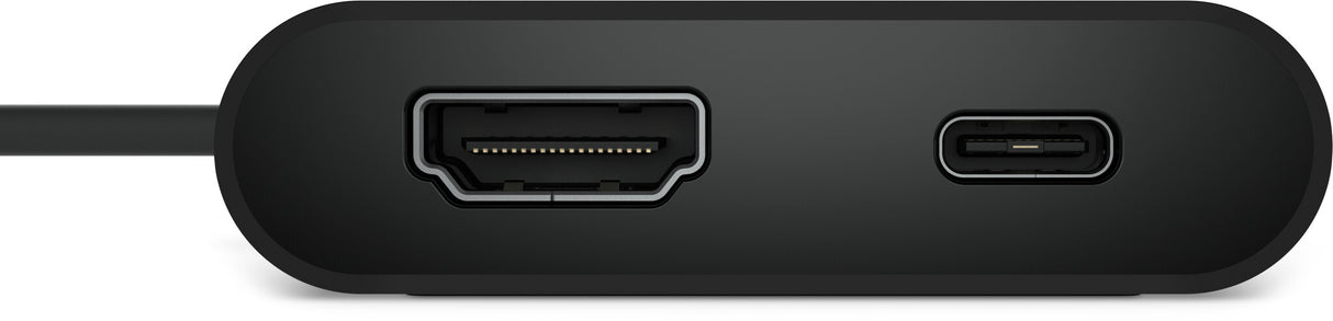 DELL DA225 Ledningsført USB 3.2 Gen 1 (3.1 Gen 1) Type-C Sort