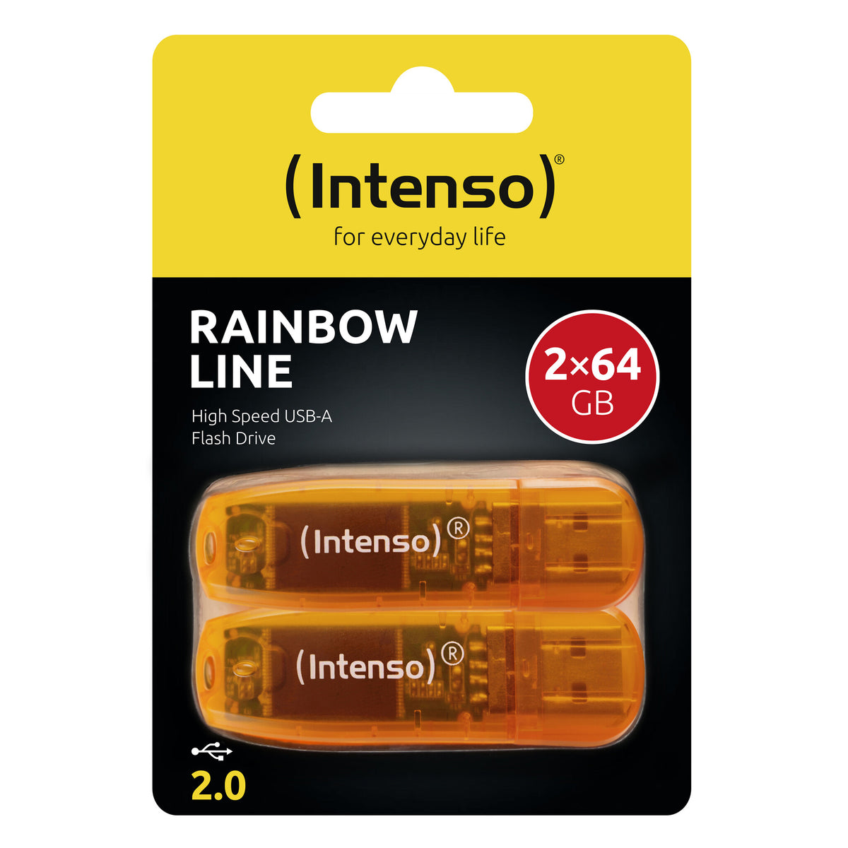 Intenso 3502492 USB Flash Drive 2.0 64GB orange