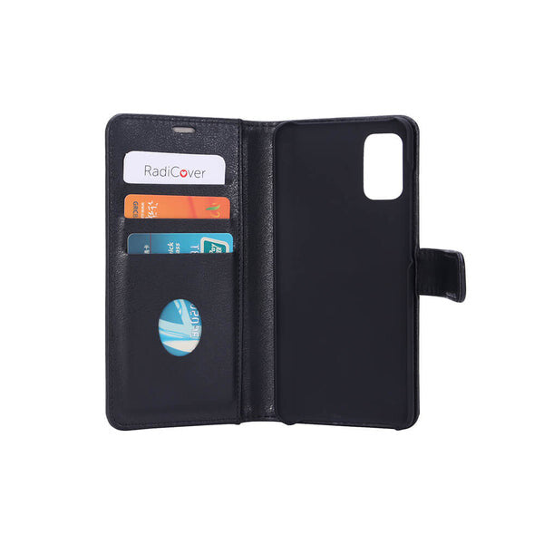 Radicover 587047 mobiltelefon etui 15,5 cm (6.1") Tegnebogsetui Sort