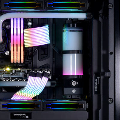 Lian Li Lancool III Midi Tower Sort, Transparent