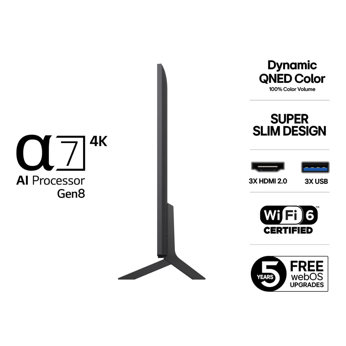 LG 43QNED8EA6B 4K Smart TV