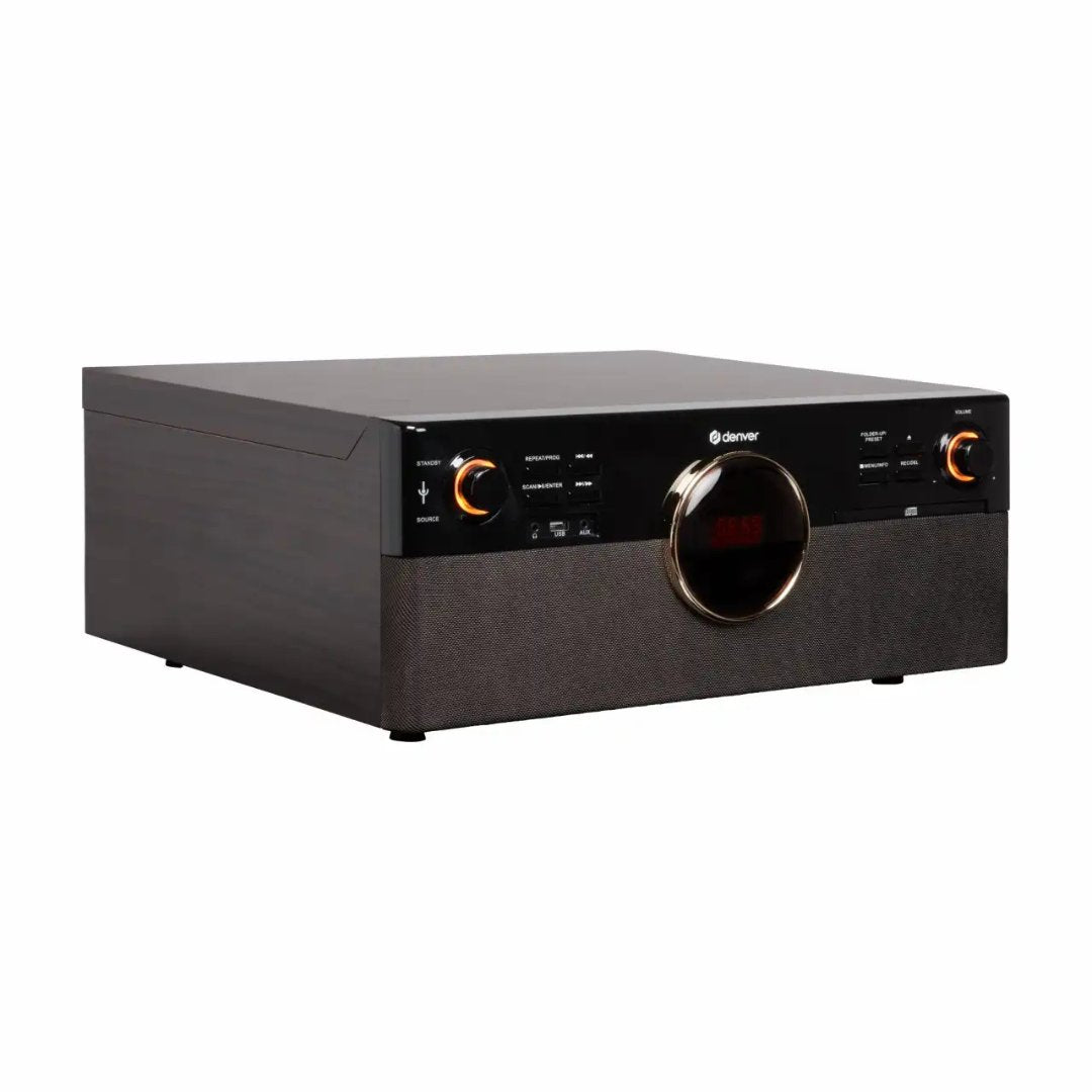Denver MRD-180DW Retro Musikanlæg - Dark Wood