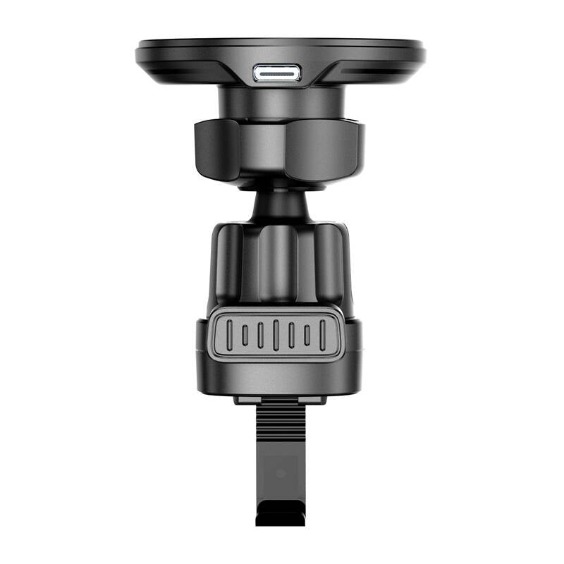 Magnetisk trådløs bilopladerholder Joyroom JR-ZS412 sort