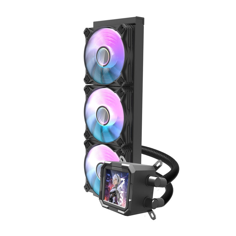 Darkflash DV360S CPU vandkøler (sort)