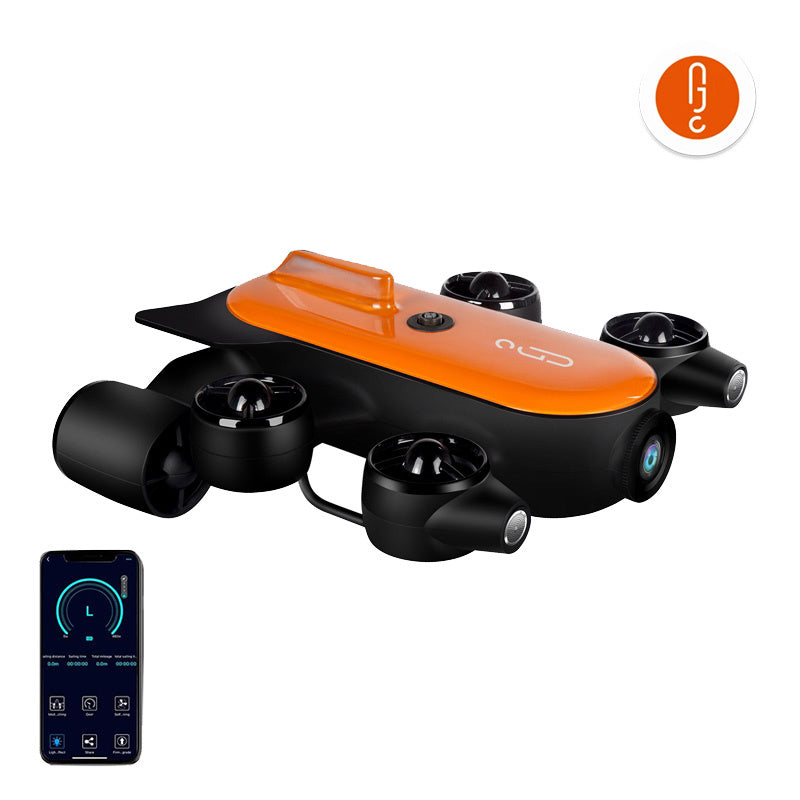 Geneinno T1 200m 4K UHD undervandsdrone
