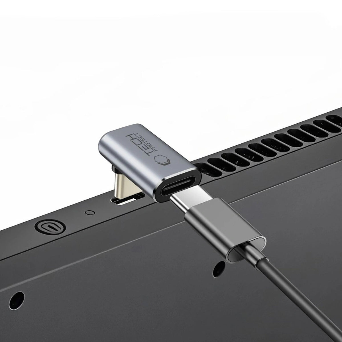 Tech-Protect 5906302367986 kabel kønsskifter USB-C Grå