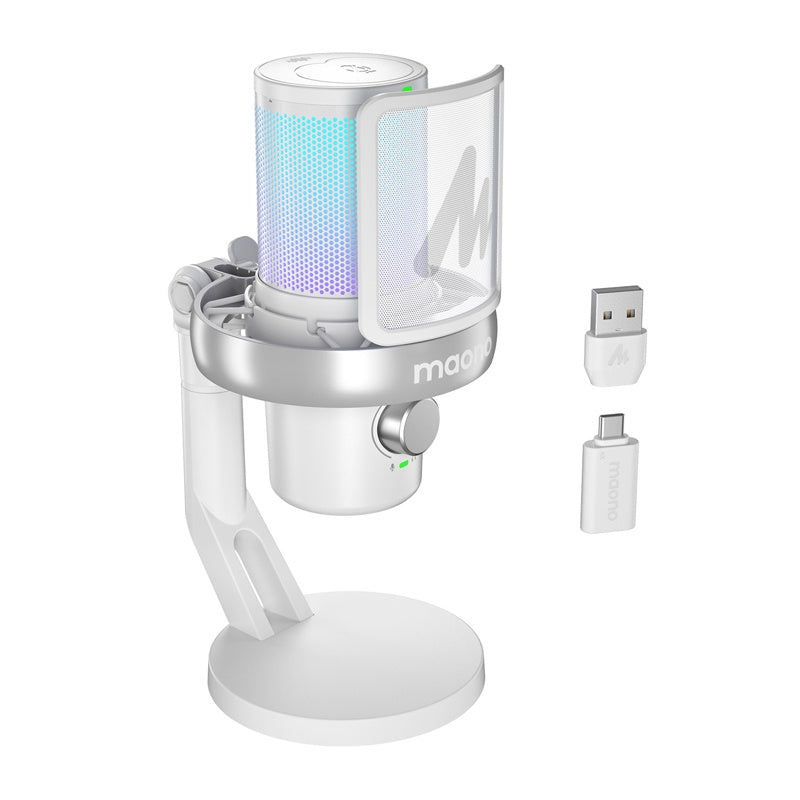 Maono DM40 Pro mikrofon (hvid)