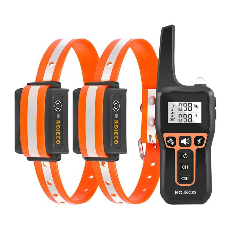 Rojeco PD5291000m Hunde træningskøler med 2 kraver