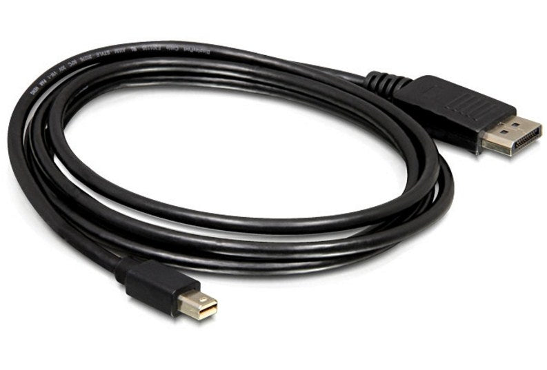 DeLOCK Mini DisplayPort han -> DisplayPort han 2 m