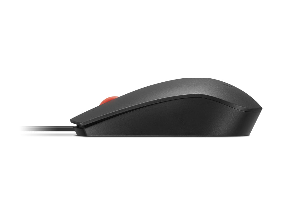 Lenovo Optisk Kablet Sort Rød