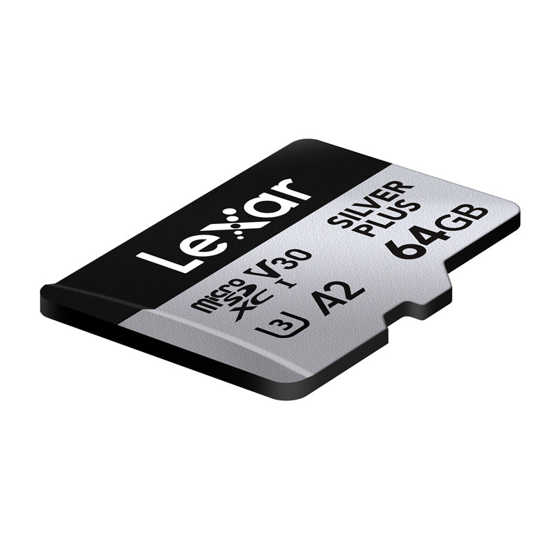 Lexar High-Performance Silver Plus microSDXC 64GB + adapter