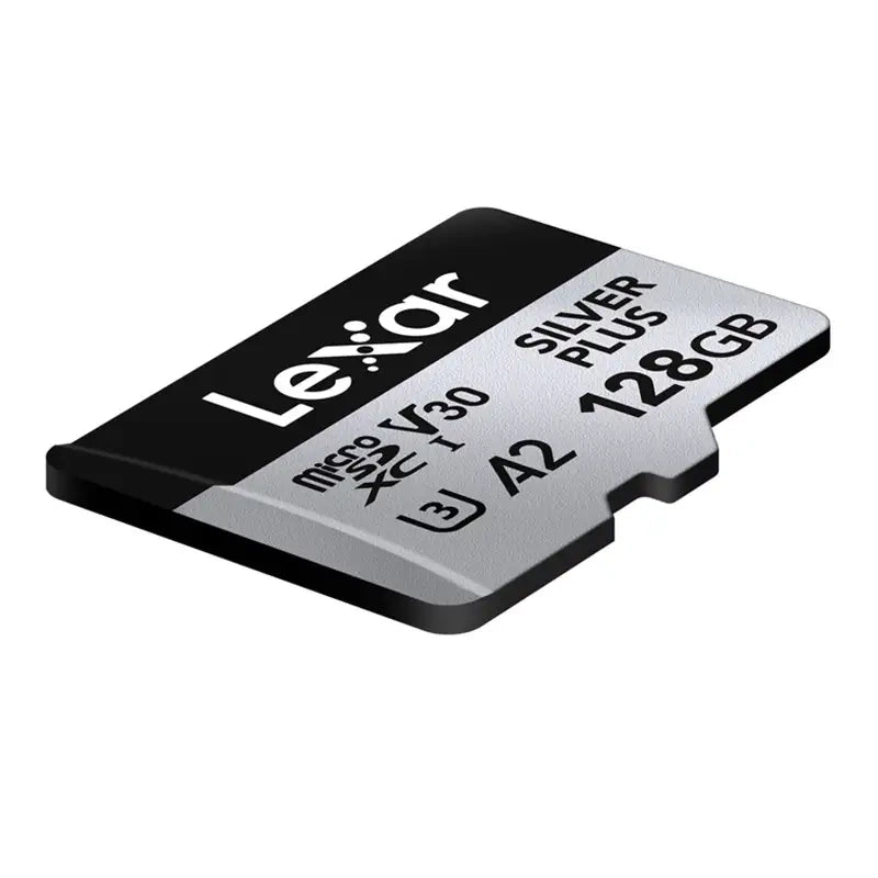 Lexar High-Performance Silver Plus microSDXC 128GB + adapter