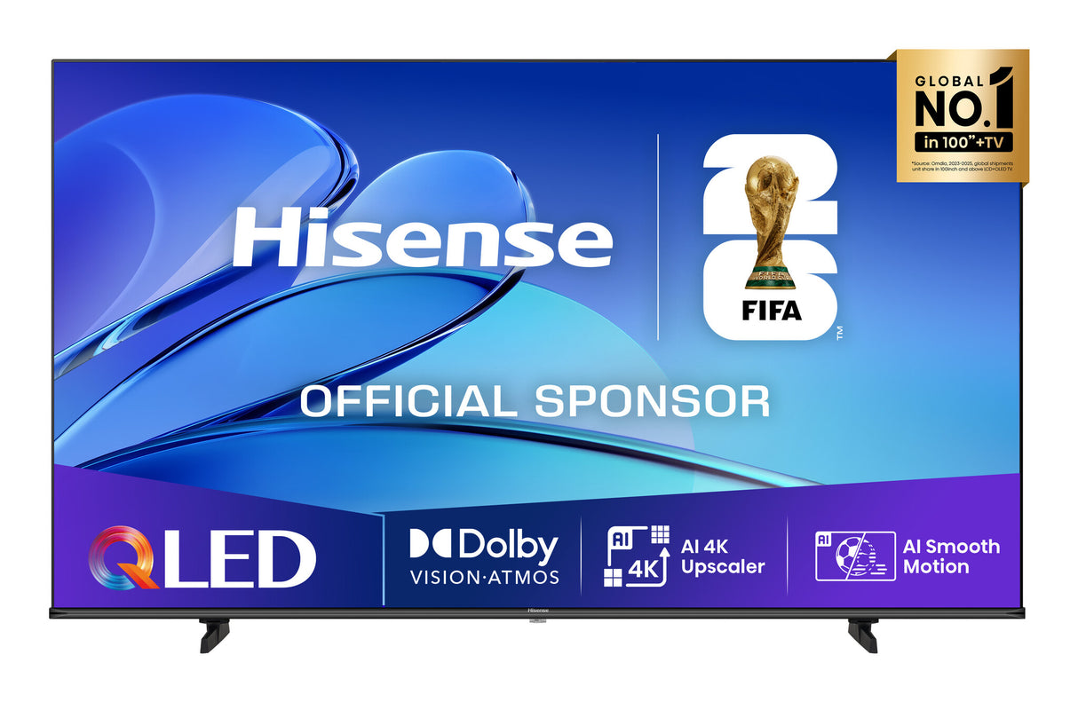 Hisense 43E7Q 109,2 cm (43") 4K Ultra HD Smart TV Wi-Fi Sort