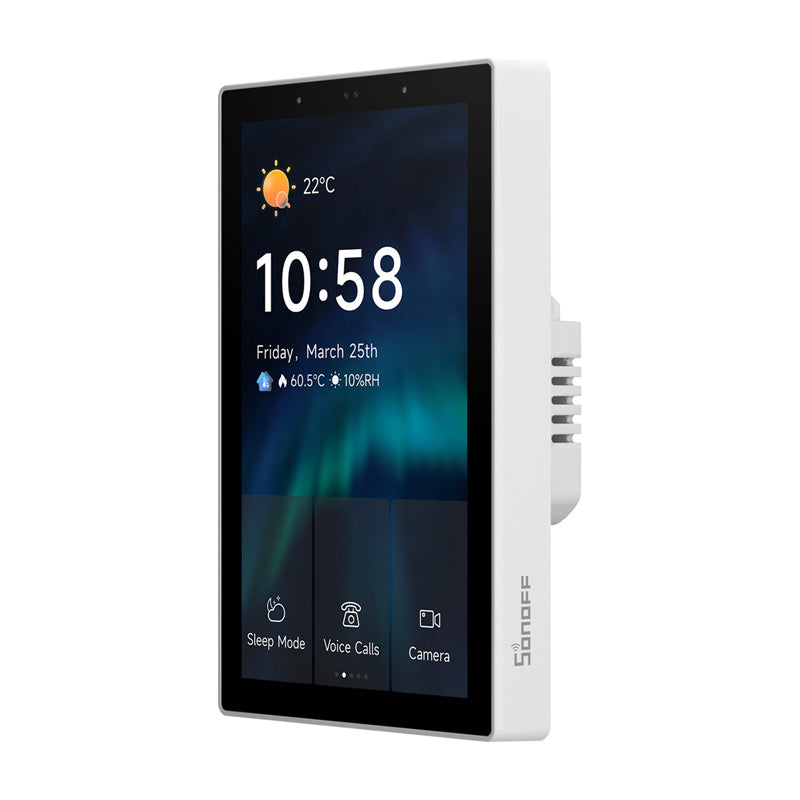 SONOFF NSPanel Pro 120 Smart Control Panel Matter WiFi/Bluetooth/ZigBee (hvid)