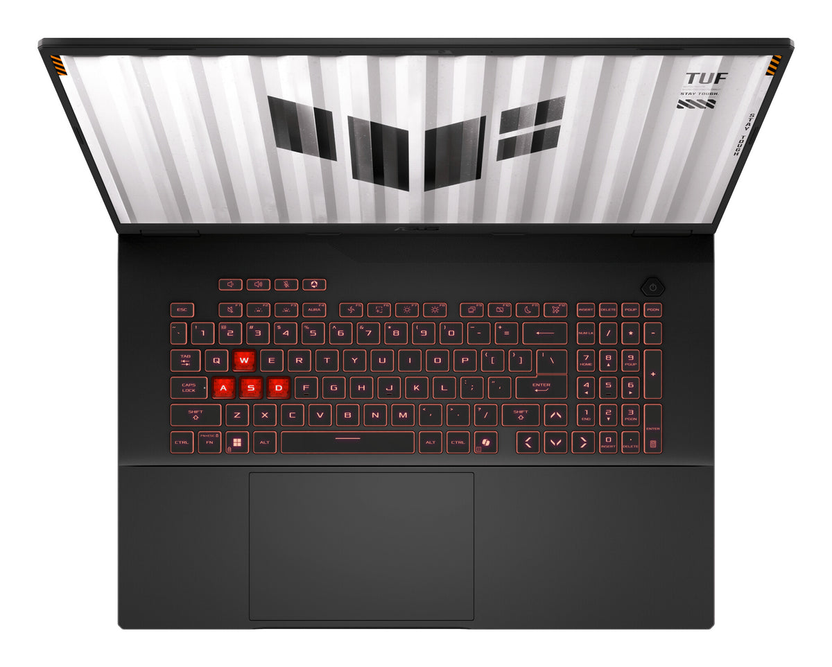 ASUS TUF Gaming A18 FA808UP-S9007W AMD Ryzen™ 7 260 Laptop 45,7 cm (18") 2.5K 32 GB DDR5-SDRAM 1 TB SSD NVIDIA GeForce RTX 5070 Wi-Fi 6E (802.11ax) Windows 11 Home Grå